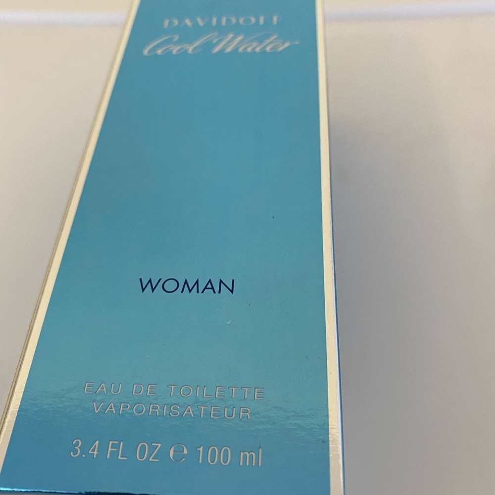 Cool Water by Davidoff Fragrance for Women Eau de Toilette Spray 3.4 oz